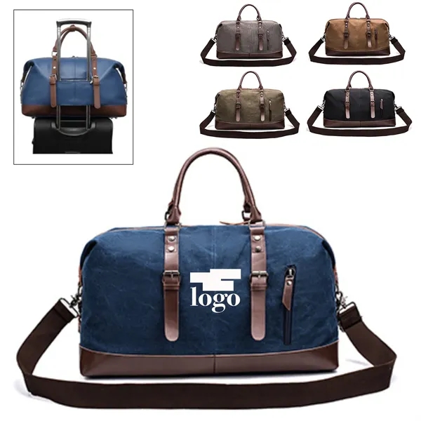 Travel Canvas Duffel Bag - Travel Canvas Duffel Bag - Image 0 of 4