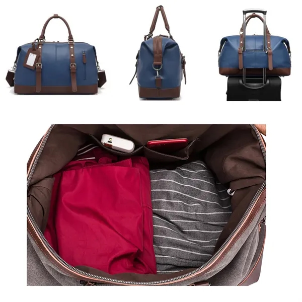 Travel Canvas Duffel Bag - Travel Canvas Duffel Bag - Image 2 of 4