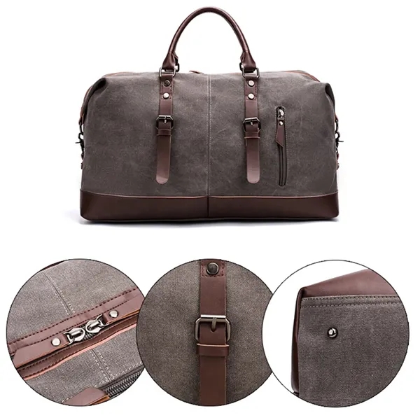 Travel Canvas Duffel Bag - Travel Canvas Duffel Bag - Image 3 of 4