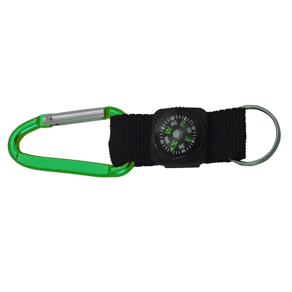 Carabiner With Compass For Camping Outdoors Adventure - Carabiner With Compass For Camping Outdoors Adventure - Image 4 of 8