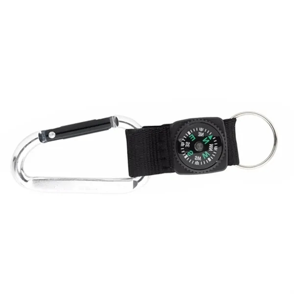 Carabiner With Compass For Camping Outdoors Adventure - Carabiner With Compass For Camping Outdoors Adventure - Image 7 of 8