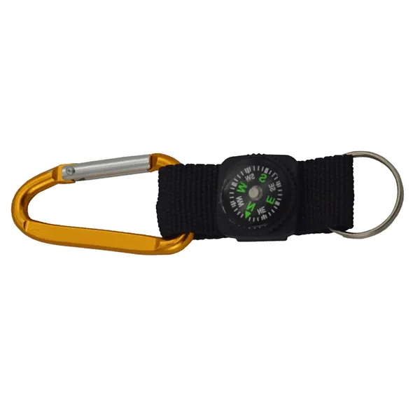 Carabiner With Compass For Camping Outdoors Adventure - Carabiner With Compass For Camping Outdoors Adventure - Image 8 of 8