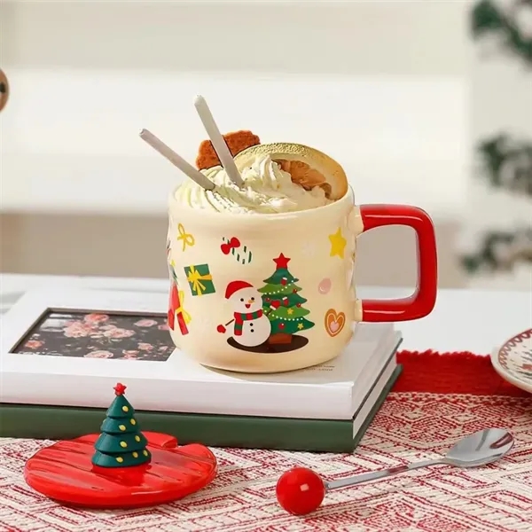 Christmas Ceramic Mug - Christmas Ceramic Mug - Image 3 of 4