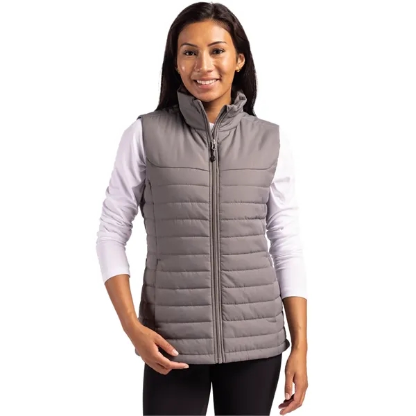 Clique Elevation Eco Full Zip Womens Puffer Vest - Clique Elevation Eco Full Zip Womens Puffer Vest - Image 7 of 9