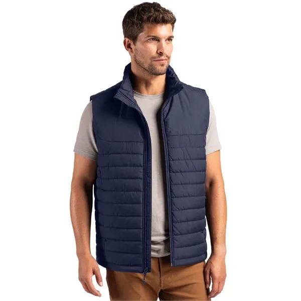 Clique Elevation Eco Full Zip Mens Puffer Vest - Clique Elevation Eco Full Zip Mens Puffer Vest - Image 6 of 9