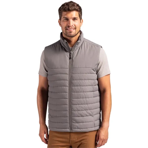 Clique Elevation Eco Full Zip Mens Puffer Vest - Clique Elevation Eco Full Zip Mens Puffer Vest - Image 7 of 9