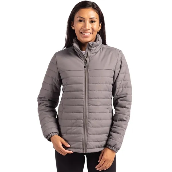 Clique Elevation Eco Full Zip Womens Puffer Jacket - Clique Elevation Eco Full Zip Womens Puffer Jacket - Image 8 of 11