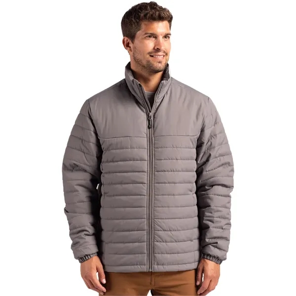 Clique Elevation Eco Full Zip Mens Puffer Jacket - Clique Elevation Eco Full Zip Mens Puffer Jacket - Image 8 of 14