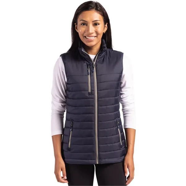 Clique Valhalla Full Zip Womens Puffer Vest - Clique Valhalla Full Zip Womens Puffer Vest - Image 6 of 9