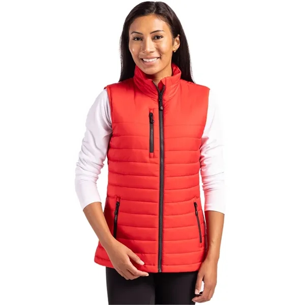 Clique Valhalla Full Zip Womens Puffer Vest - Clique Valhalla Full Zip Womens Puffer Vest - Image 8 of 9