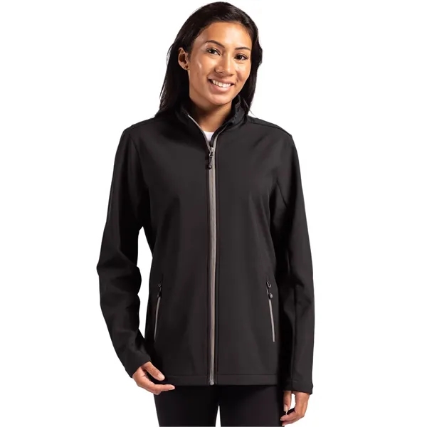 Clique Tempo Stretch Full Zip Womens Softshell Jacket - Clique Tempo Stretch Full Zip Womens Softshell Jacket - Image 0 of 9