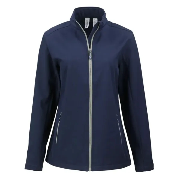 Clique Tempo Stretch Full Zip Womens Softshell Jacket - Clique Tempo Stretch Full Zip Womens Softshell Jacket - Image 2 of 9