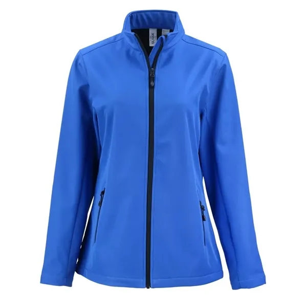 Clique Tempo Stretch Full Zip Womens Softshell Jacket - Clique Tempo Stretch Full Zip Womens Softshell Jacket - Image 4 of 9