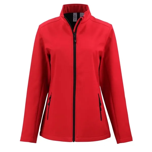 Clique Tempo Stretch Full Zip Womens Softshell Jacket - Clique Tempo Stretch Full Zip Womens Softshell Jacket - Image 5 of 9