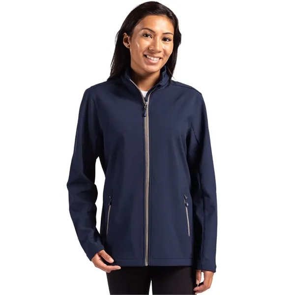 Clique Tempo Stretch Full Zip Womens Softshell Jacket - Clique Tempo Stretch Full Zip Womens Softshell Jacket - Image 6 of 9