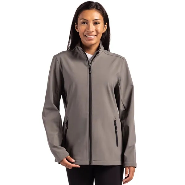 Clique Tempo Stretch Full Zip Womens Softshell Jacket - Clique Tempo Stretch Full Zip Womens Softshell Jacket - Image 7 of 9