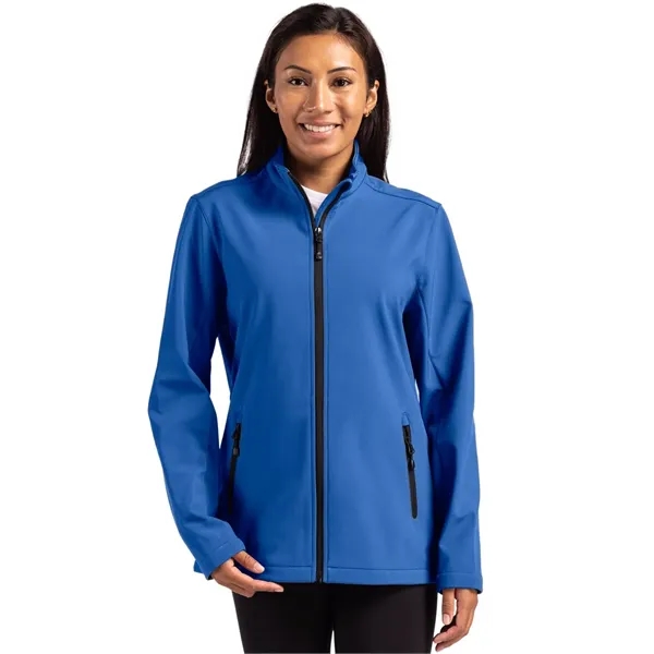 Clique Tempo Stretch Full Zip Womens Softshell Jacket - Clique Tempo Stretch Full Zip Womens Softshell Jacket - Image 8 of 9