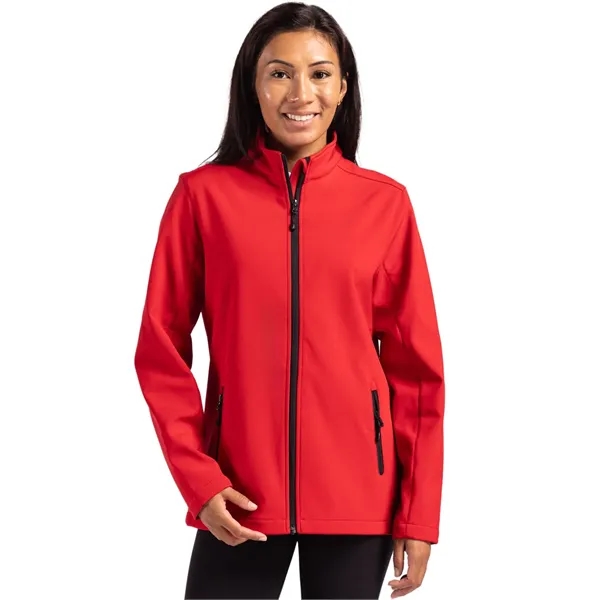 Clique Tempo Stretch Full Zip Womens Softshell Jacket - Clique Tempo Stretch Full Zip Womens Softshell Jacket - Image 9 of 9