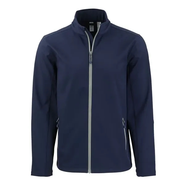 Clique Tempo Stretch Full Zip Mens Softshell Jacket - Clique Tempo Stretch Full Zip Mens Softshell Jacket - Image 2 of 9