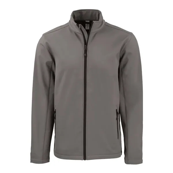 Clique Tempo Stretch Full Zip Mens Softshell Jacket - Clique Tempo Stretch Full Zip Mens Softshell Jacket - Image 3 of 9