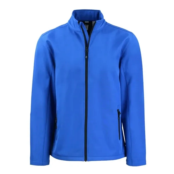 Clique Tempo Stretch Full Zip Mens Softshell Jacket - Clique Tempo Stretch Full Zip Mens Softshell Jacket - Image 4 of 9