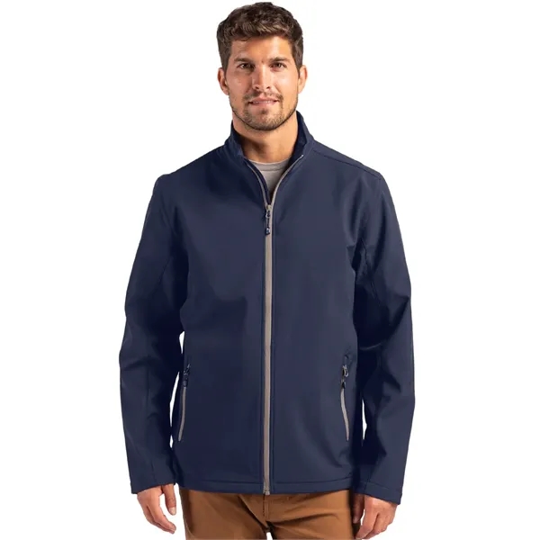 Clique Tempo Stretch Full Zip Mens Softshell Jacket - Clique Tempo Stretch Full Zip Mens Softshell Jacket - Image 6 of 9