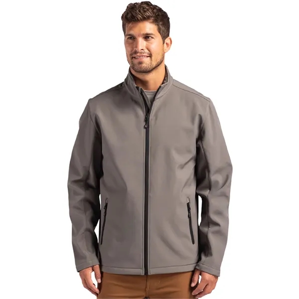 Clique Tempo Stretch Full Zip Mens Softshell Jacket - Clique Tempo Stretch Full Zip Mens Softshell Jacket - Image 7 of 9