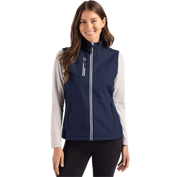 Clique Telemark Eco Stretch Softshell Womens Vest - Clique Telemark Eco Stretch Softshell Womens Vest - Image 4 of 5