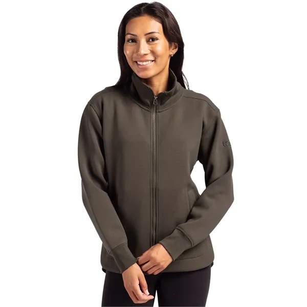 Cutter & Buck Roam Eco Full Zip Recycled Womens Jacket - Cutter & Buck Roam Eco Full Zip Recycled Womens Jacket - Image 10 of 10