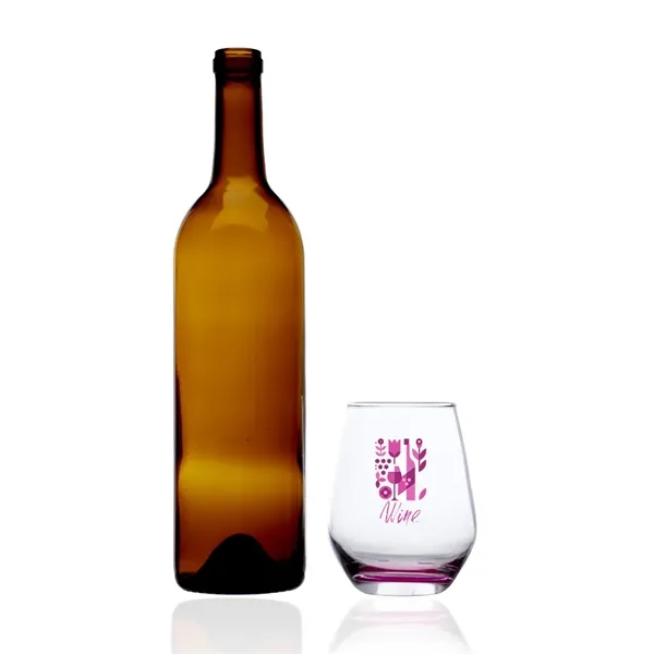 12 oz. Silicia Stemless Wine Glasses - 12 oz. Silicia Stemless Wine Glasses - Image 8 of 9