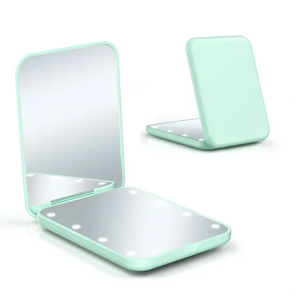 Travel Makeup Mirror with Light for Giveaway Gift - Travel Makeup Mirror with Light for Giveaway Gift - Image 3 of 11