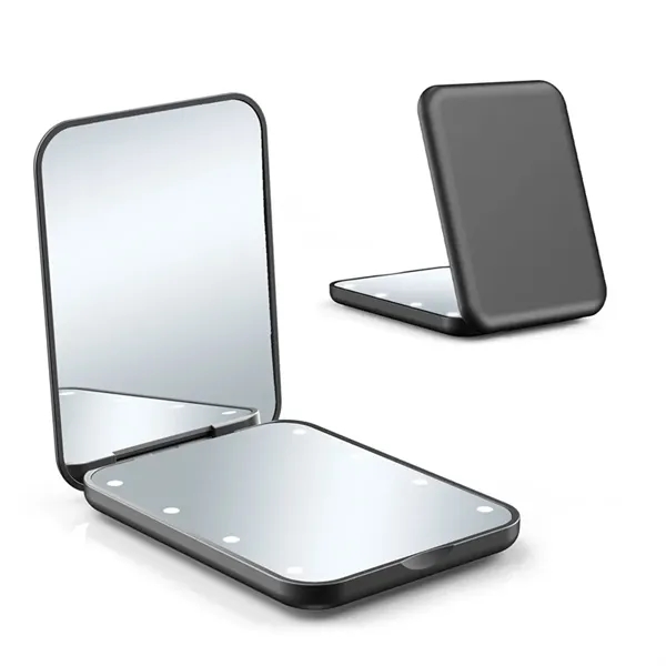 Travel Makeup Mirror with Light for Giveaway Gift - Travel Makeup Mirror with Light for Giveaway Gift - Image 4 of 11