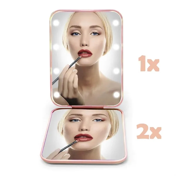 Travel Makeup Mirror with Light for Giveaway Gift - Travel Makeup Mirror with Light for Giveaway Gift - Image 6 of 11