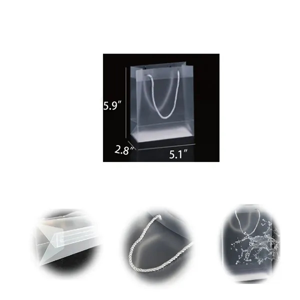 Customizable Portable Comfortable Clear Pvc Tote Bag - Customizable Portable Comfortable Clear Pvc Tote Bag - Image 1 of 1