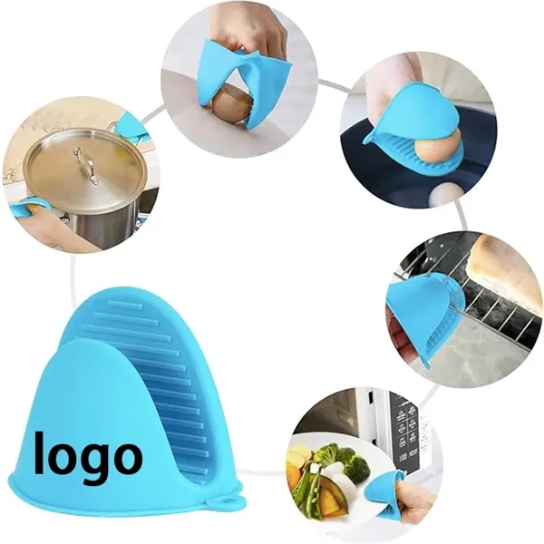 Kitchen Silicone Heat Resistant Cooking Pinch Oven Mitts - Kitchen Silicone Heat Resistant Cooking Pinch Oven Mitts - Image 2 of 4