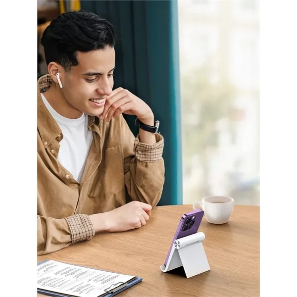 Foldable Cell Phone Stand for Desk - Foldable Cell Phone Stand for Desk - Image 5 of 6