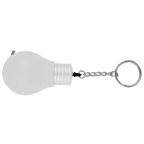 Light Bulb Shape Tape Measure with Key Chain - Light Bulb Shape Tape Measure with Key Chain - Image 3 of 5