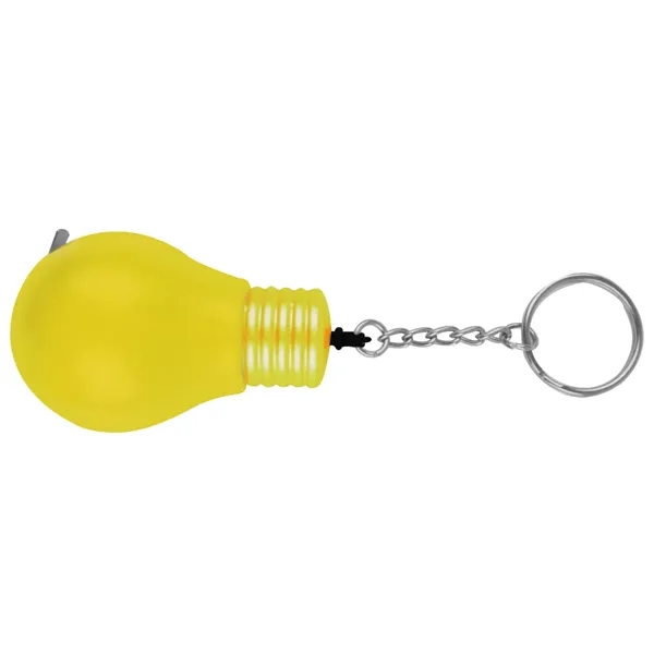 Light Bulb Shape Tape Measure with Key Chain - Light Bulb Shape Tape Measure with Key Chain - Image 4 of 5