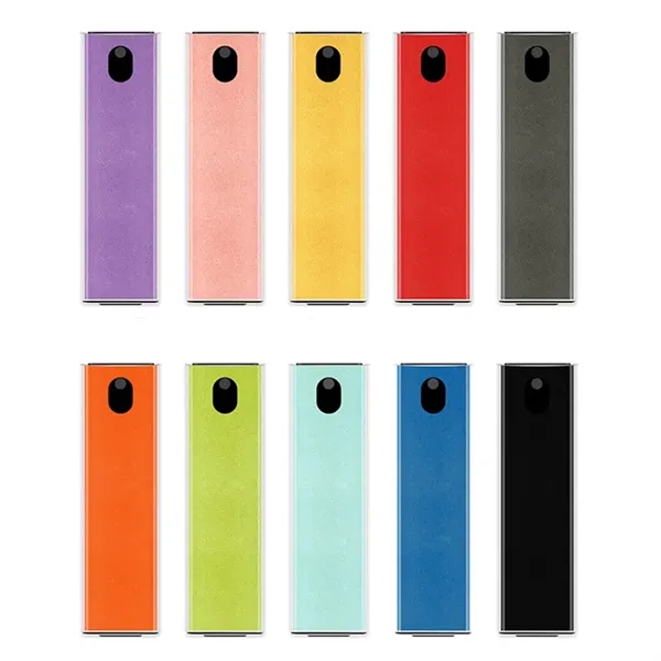 Screen Cleaner Spray Bottle & Microfiber Cleaning Cloth Set - Screen Cleaner Spray Bottle & Microfiber Cleaning Cloth Set - Image 1 of 3