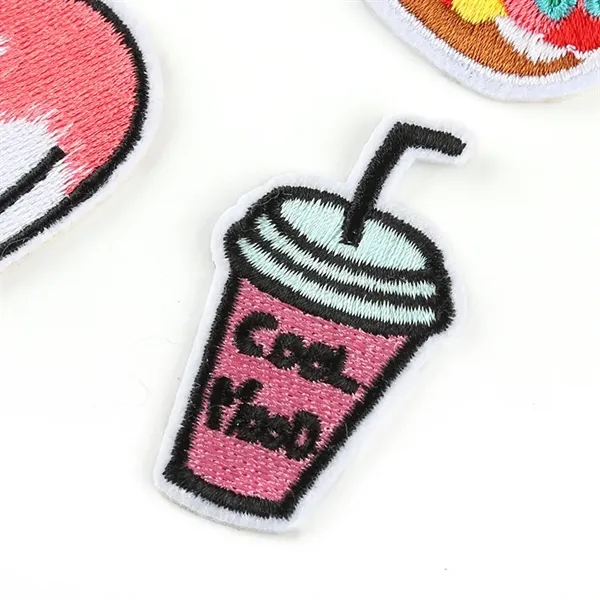 Embroidered Cloth Stickers - Embroidered Cloth Stickers - Image 1 of 5