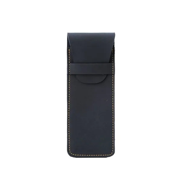 PU Leather Flip Cover Pen Case - PU Leather Flip Cover Pen Case - Image 6 of 7