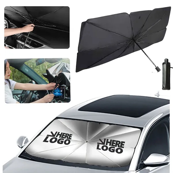 Car Windshield Sun Shade Umbrella - Car Windshield Sun Shade Umbrella - Image 0 of 7