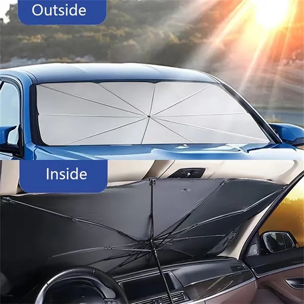 Car Windshield Sun Shade Umbrella - Car Windshield Sun Shade Umbrella - Image 1 of 7
