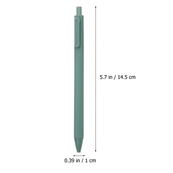 Plastic Click Action Retractable Gel Ink Ballpoint Pen - Plastic Click Action Retractable Gel Ink Ballpoint Pen - Image 2 of 4