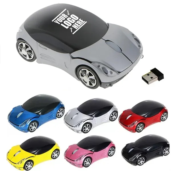 3D Car Shape Wireless Mouse - 3D Car Shape Wireless Mouse - Image 0 of 4