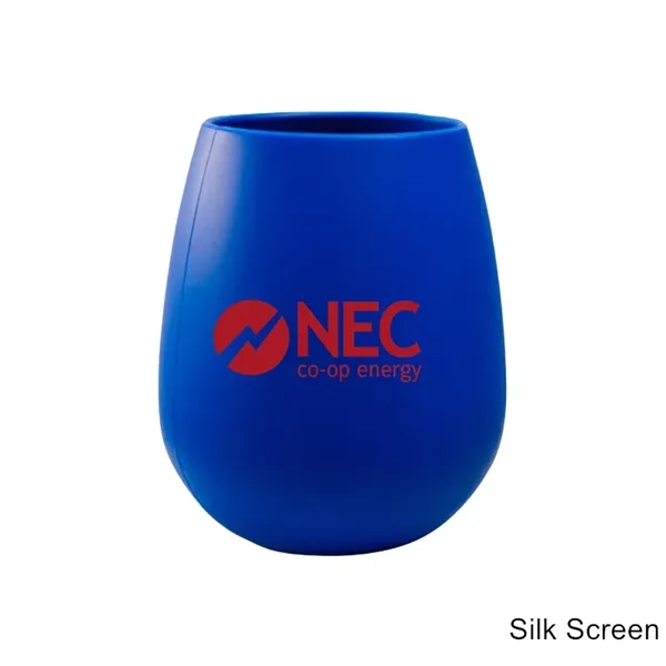 12 oz Unbreakable Silicone Stemless Wine Glasses Cups - 12 oz Unbreakable Silicone Stemless Wine Glasses Cups - Image 6 of 12