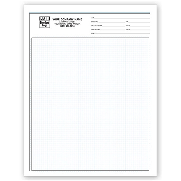 Graph Papers, Pro-Sketch, 1/8", Padded - Graph Papers, Pro-Sketch, 1/8", Padded - Image 0 of 0