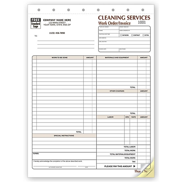 Cleaning Company Contract , Work Orders - Cleaning Company Contract , Work Orders - Image 0 of 0