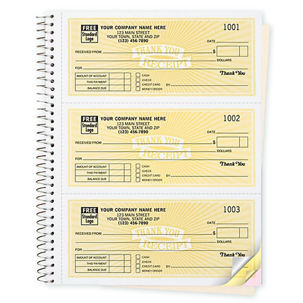 Cash Receipt Books, Classic Design - Cash Receipt Books, Classic Design - Image 0 of 0