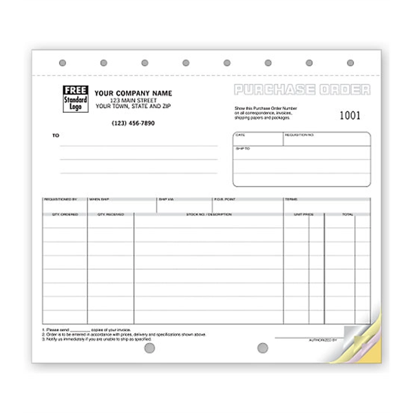 Purchase Orders, Classic Design, Small - Purchase Orders, Classic Design, Small - Image 0 of 0